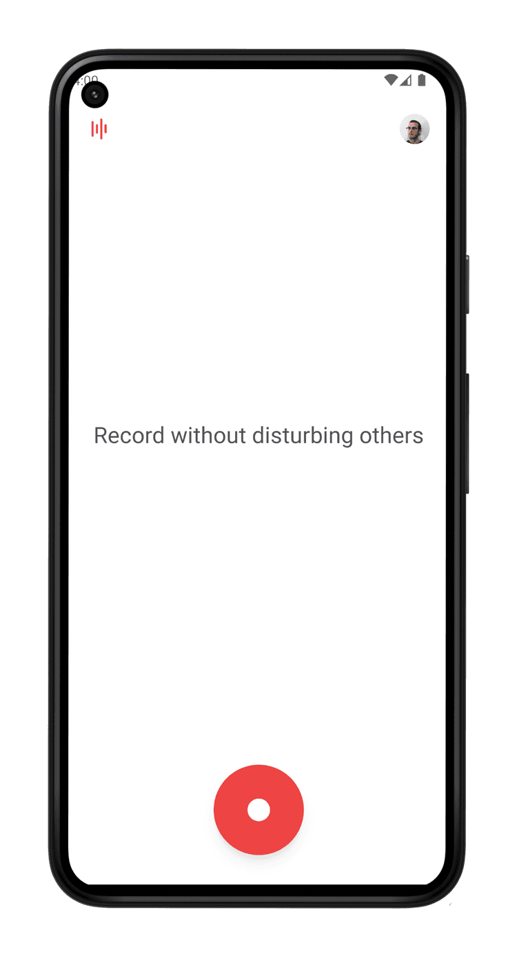 Preview of Voices.ink on Android
